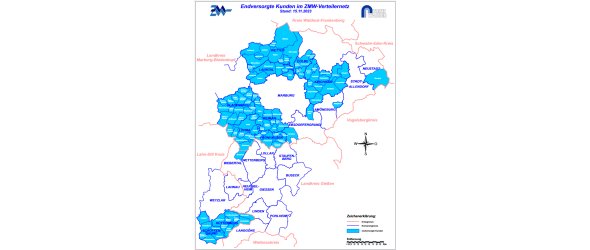 Versorgungsgebiet Endkunden